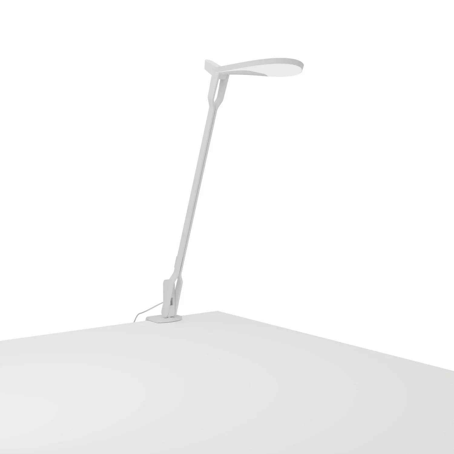 Splitty LED Desk Lamp in Matte White
