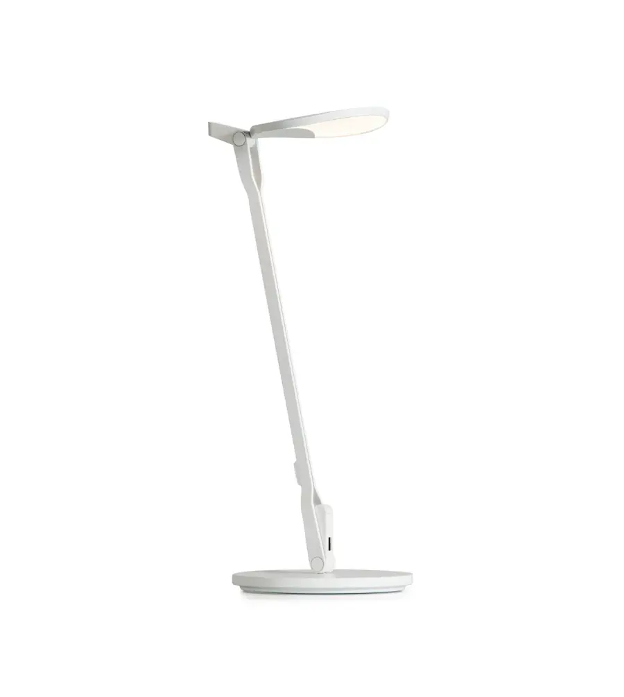 Splitty LED Desk Lamp in Matte White