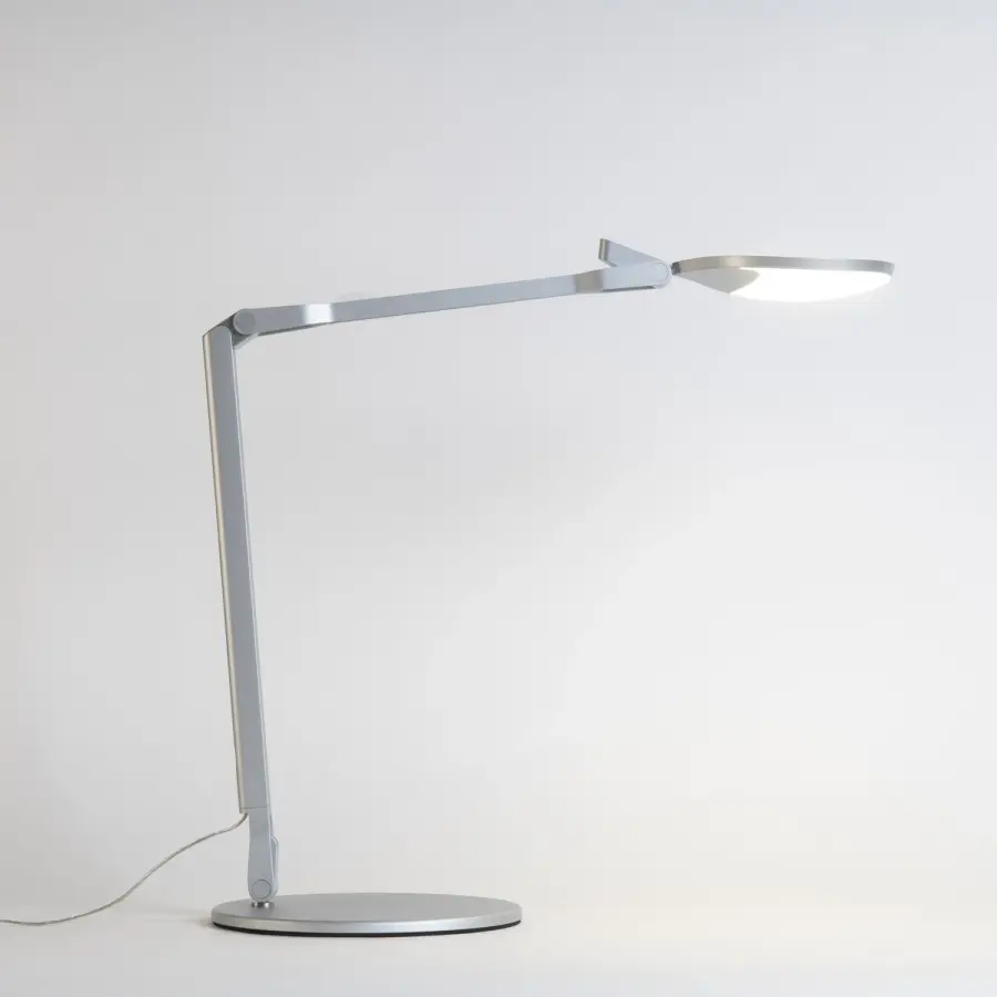 Splitty Reach LED Desk Lamp in Silver