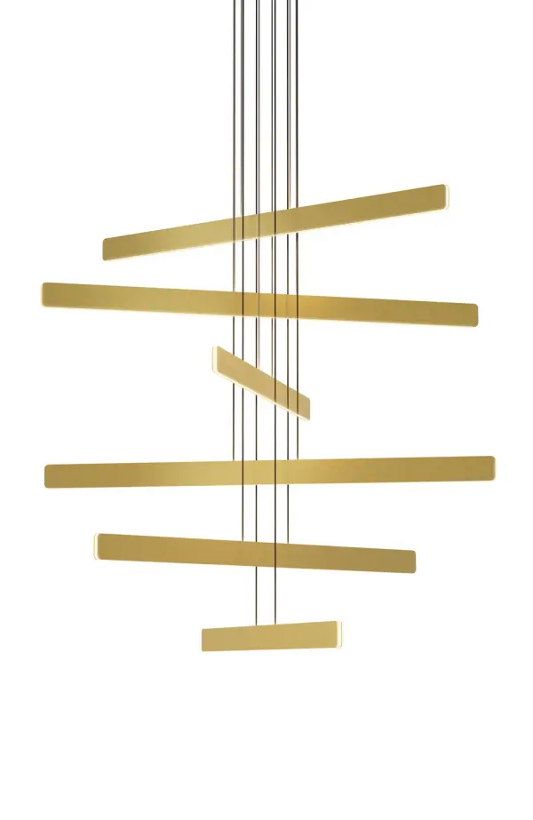 Sub LED Pendant in Gold