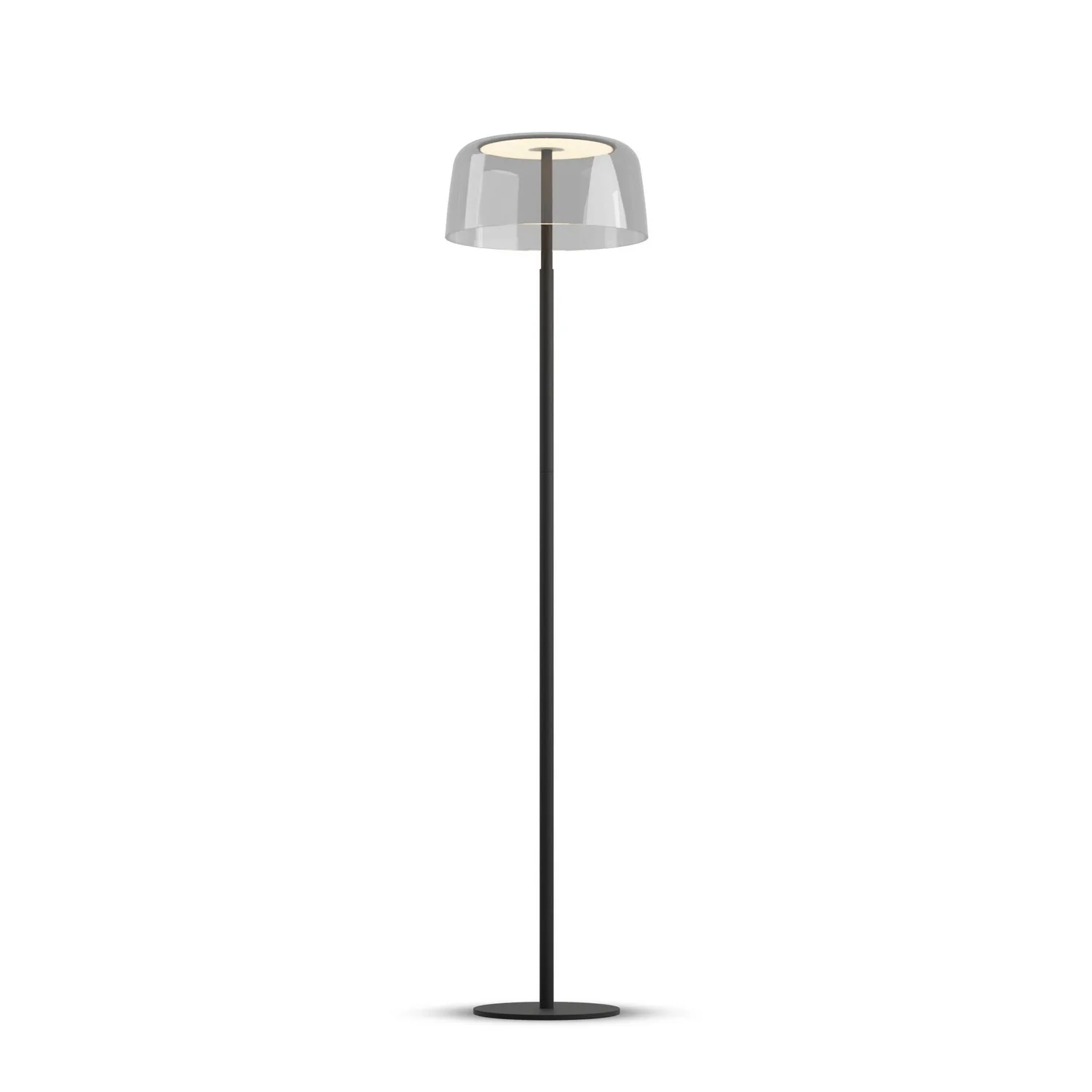 Yurei LED Floor Lamp in Matte Black