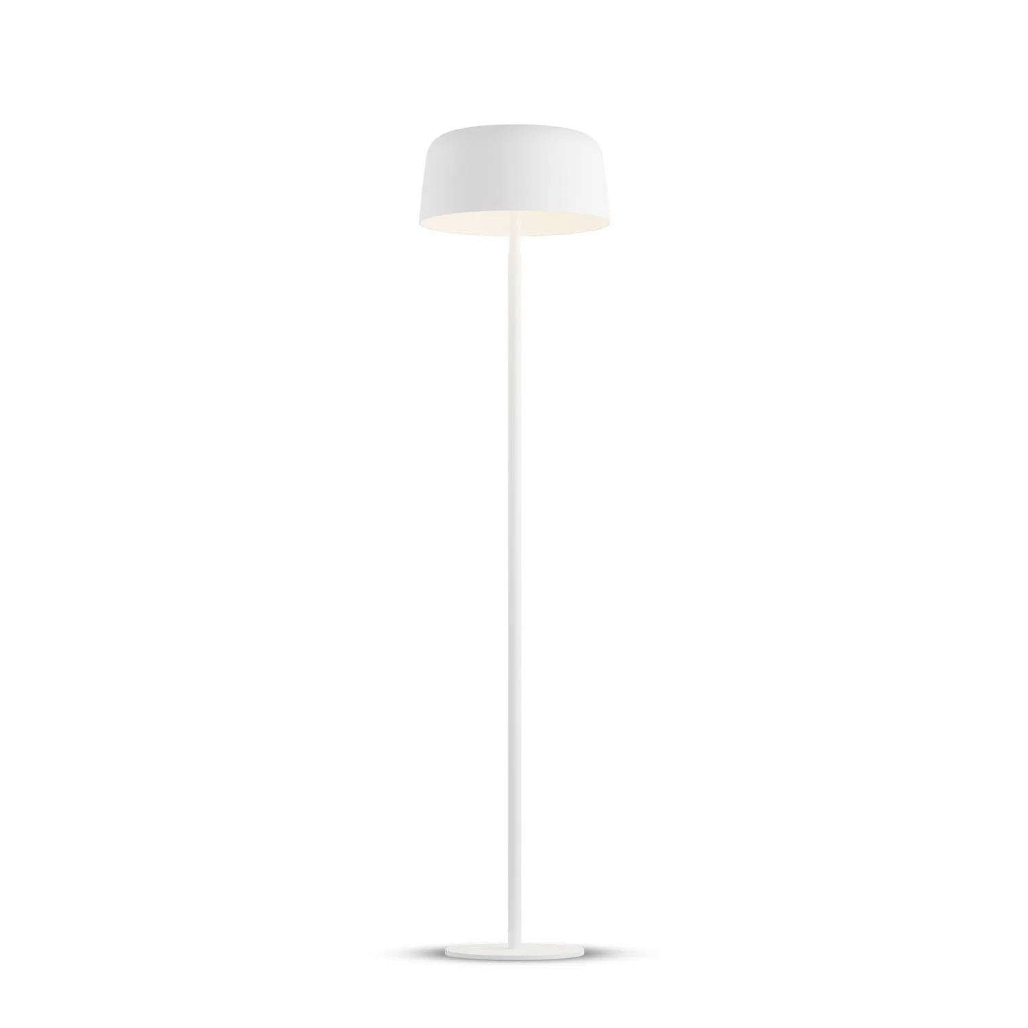 Yurei LED Floor Lamp in Matte White