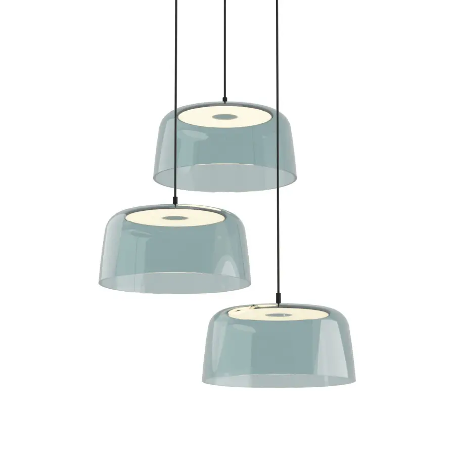 Yurei LED Pendant in Matte Black