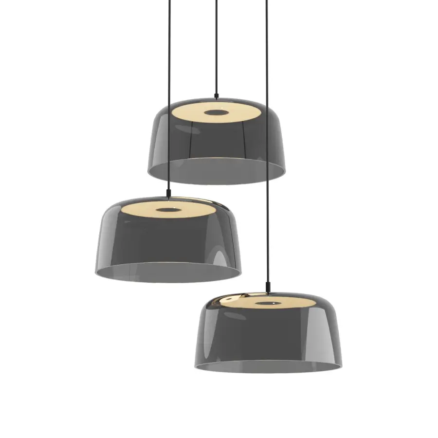 Yurei LED Pendant in Matte Black