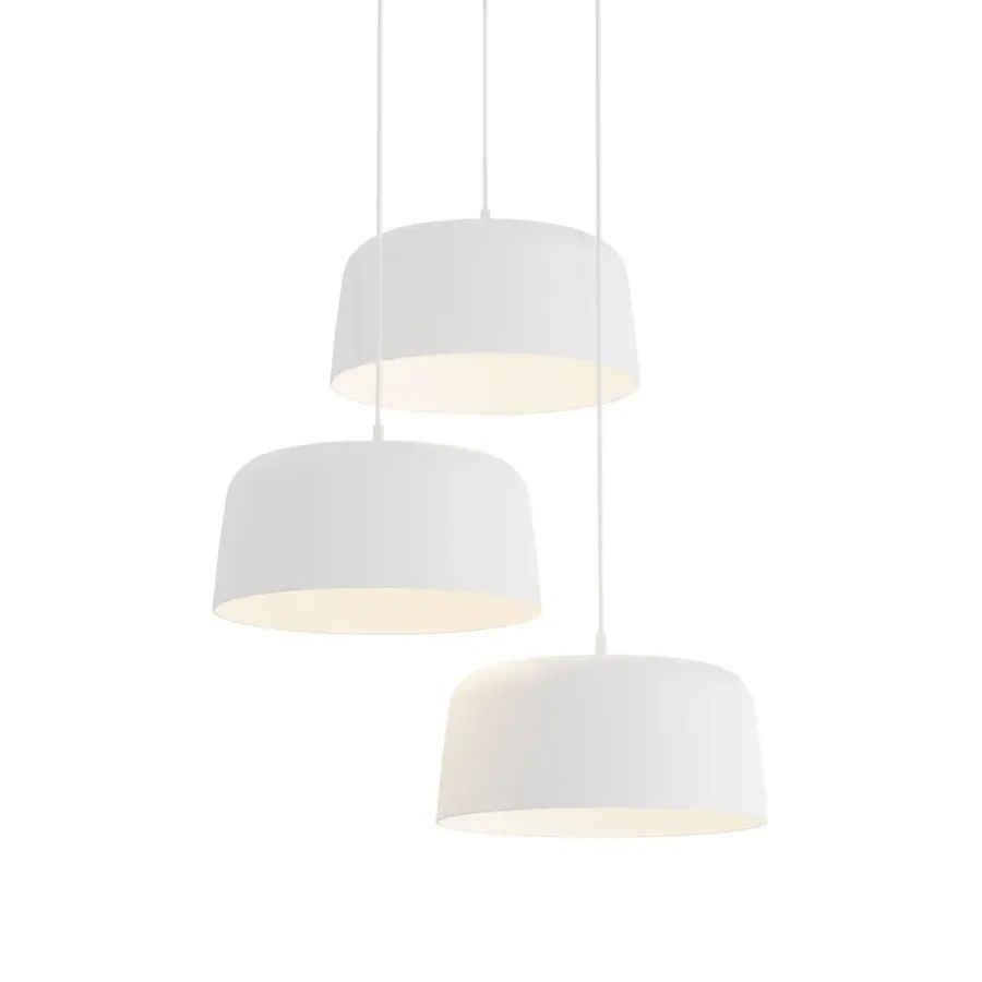 Yurei LED Pendant in Matte White