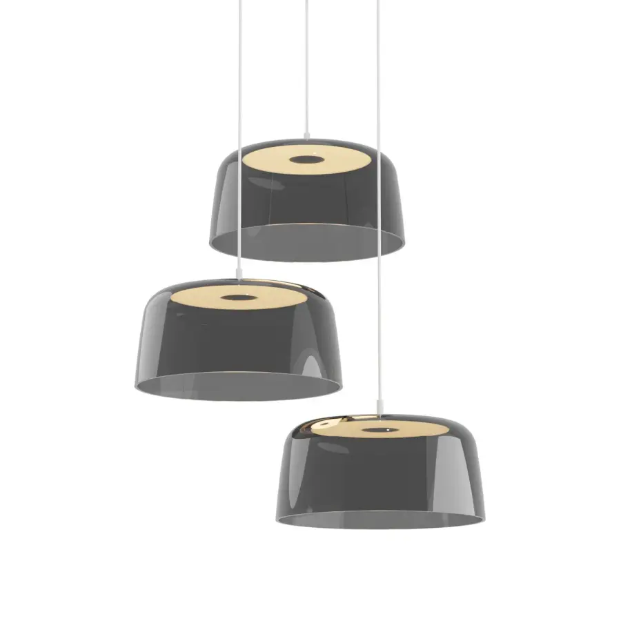 Yurei LED Pendant in Matte White