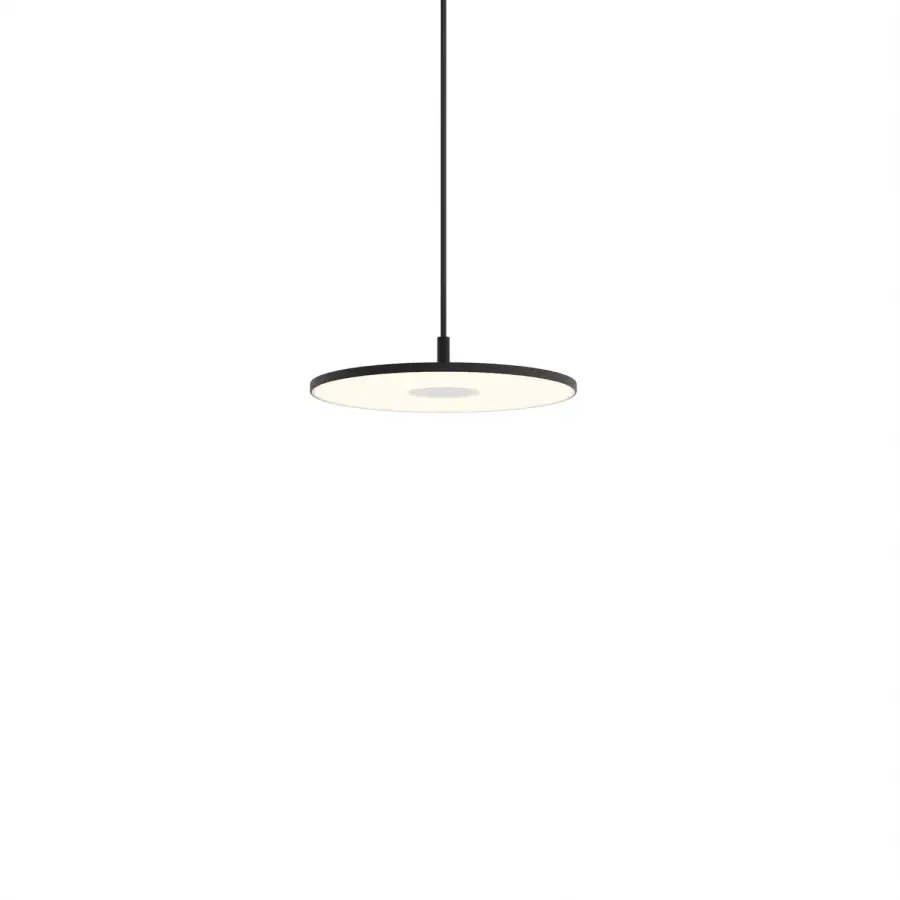 Yurei LED Pendant in Matte Black