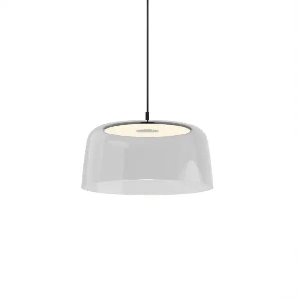 The Yurei pendant brings a ghostly elegance to modern spaces with its translucent shade and integrated LED technology. Compact at 14 inches, it delivers warm 3000K light with excellent color rendering, perfect for intimate settings.
