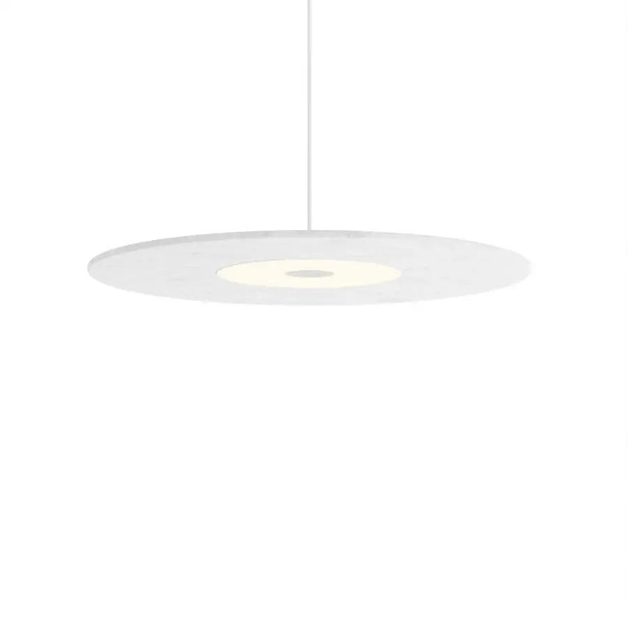Yurei LED Pendant in Matte White