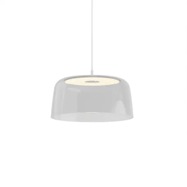 The Yurei pendant brings a ghostly elegance to modern spaces with its translucent shade and integrated LED technology. Compact at 14 inches, it delivers warm 3000K light with excellent color rendering, perfect for intimate settings.