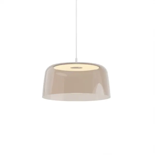 The Yurei pendant brings a ghostly elegance to modern spaces with its translucent shade and integrated LED technology. Compact at 14 inches, it delivers warm 3000K light with excellent color rendering, perfect for intimate settings.