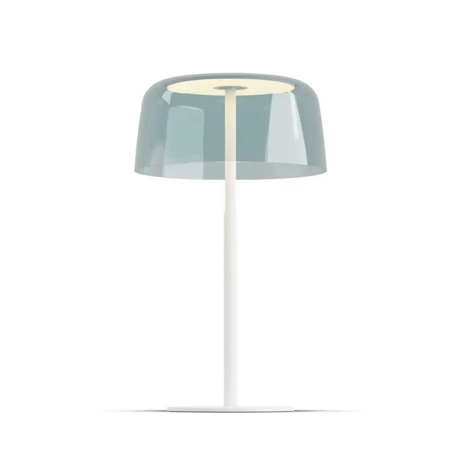 Yurei LED Table Lamp in Matte White