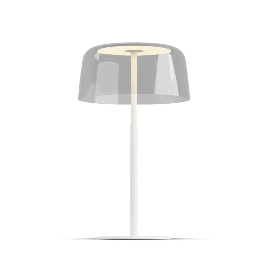 Yurei LED Table Lamp in Matte White