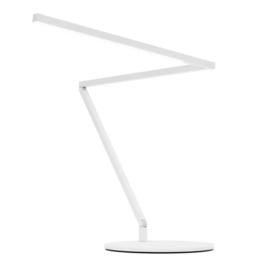 Z-Bar Gen 4 LED Desk Lamp in Matte White