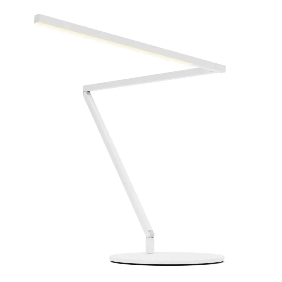 Z-Bar Gen 4 LED Desk Lamp in Matte White