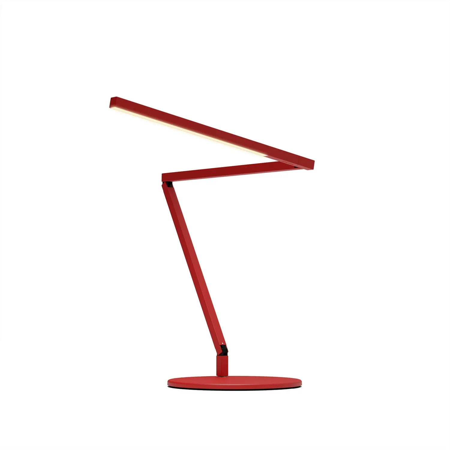 Z-Bar Gen 4 LED Desk Lamp in Matte Red