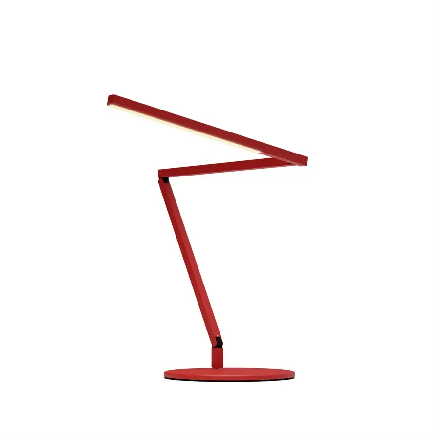 Z-Bar Gen 4 LED Desk Lamp in Matte Red