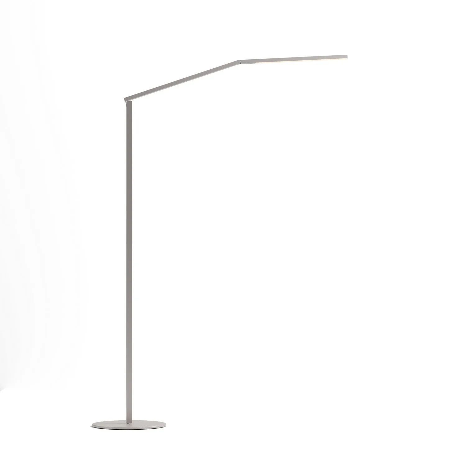Z-Bar Gen 4 LED Floor Lamp in Brushed Nickel
