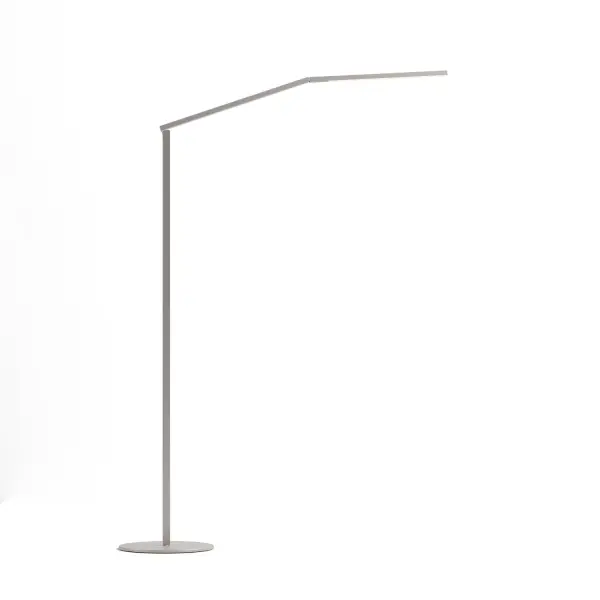 The Z-Bar Floor Gen 4 is the perfect addition to any room, it provides versatile lighting options with its ability to adjust the light color temperature and an occupancy sensor. The super-adjustable LED head can be positioned in any direction thanks to its ability to spin in its socket, sweep side to side and rotate around the end of the arm. With the touchstrip located near the LED head, you can easily adjust the brightness to your desired level. Whether you prefer to dim gradually or jump directly to your desired level, the touchstrip makes it easy. The Z-Bar Floor Gen 4 is perfect for any task or room, providing the perfect lighting for its users. Collection: Z-Bar Gen 4 Designer: Peter Ng, Keneth Ng, Edmund Ng Finish: Brushed Nickel Width: 10.00" Height: 43.85" Length: 37.90" Weight: 6.50 lb Maximum Wattage: 10.10 W Bulb Type: LED Bulb Base: Integrated Light Source: LED Light Output: 893.00 lm Color Temperature: 2700 K CRI: 90 Voltage: 120.00 V Material: Aluminum, plastic Country of Origin: Taiwan Safety Listing: UL/cUL LED Manufacturer Warranty: 5 years Spec Sheet