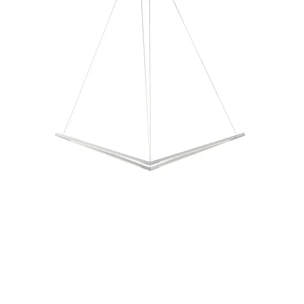 The Z-Bar Bird pendant offers a unique modular design with four independently rotatable LED light bars, allowing customizable light direction. Its sleek aluminum construction and integrated LED technology deliver efficient, focused illumination.