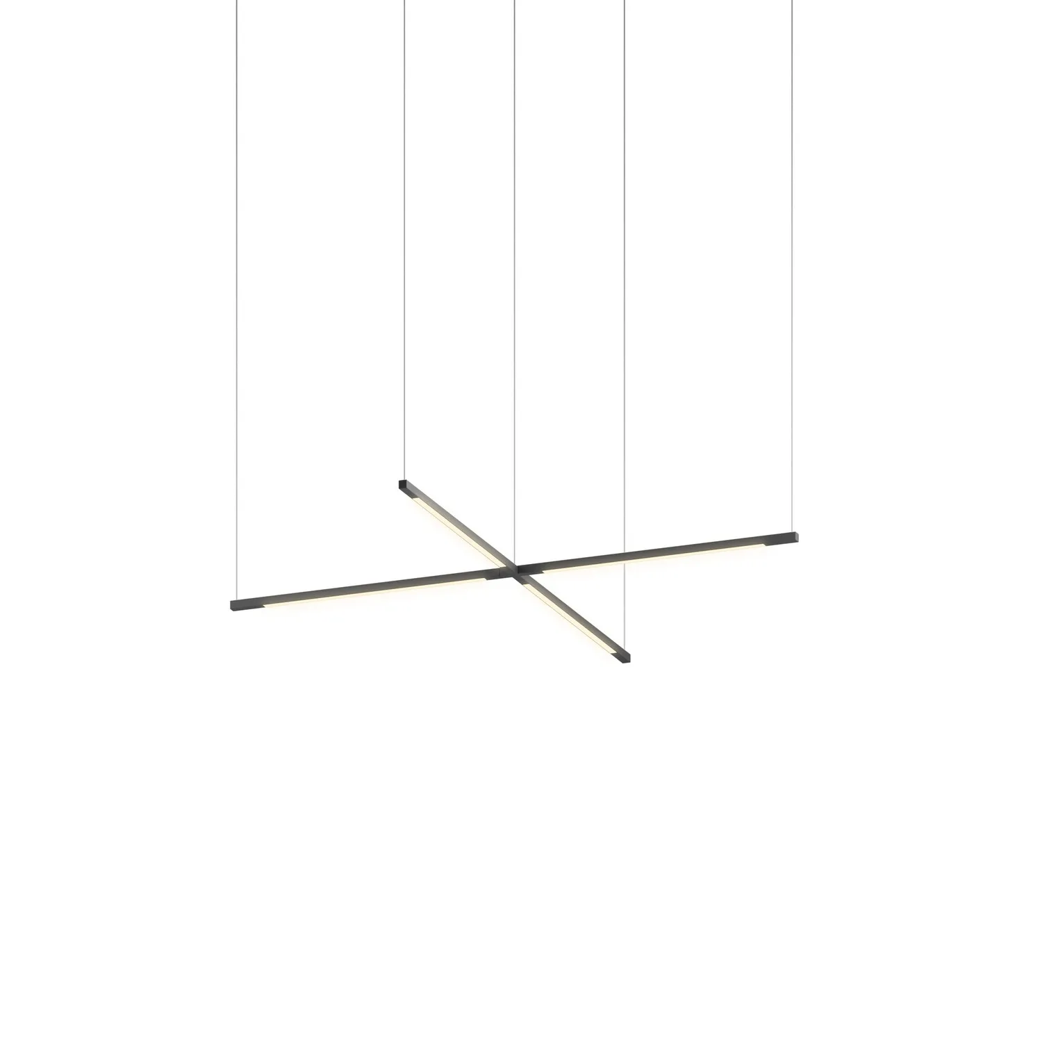 Z-Bar Pendant LED Pendant in Matte Black