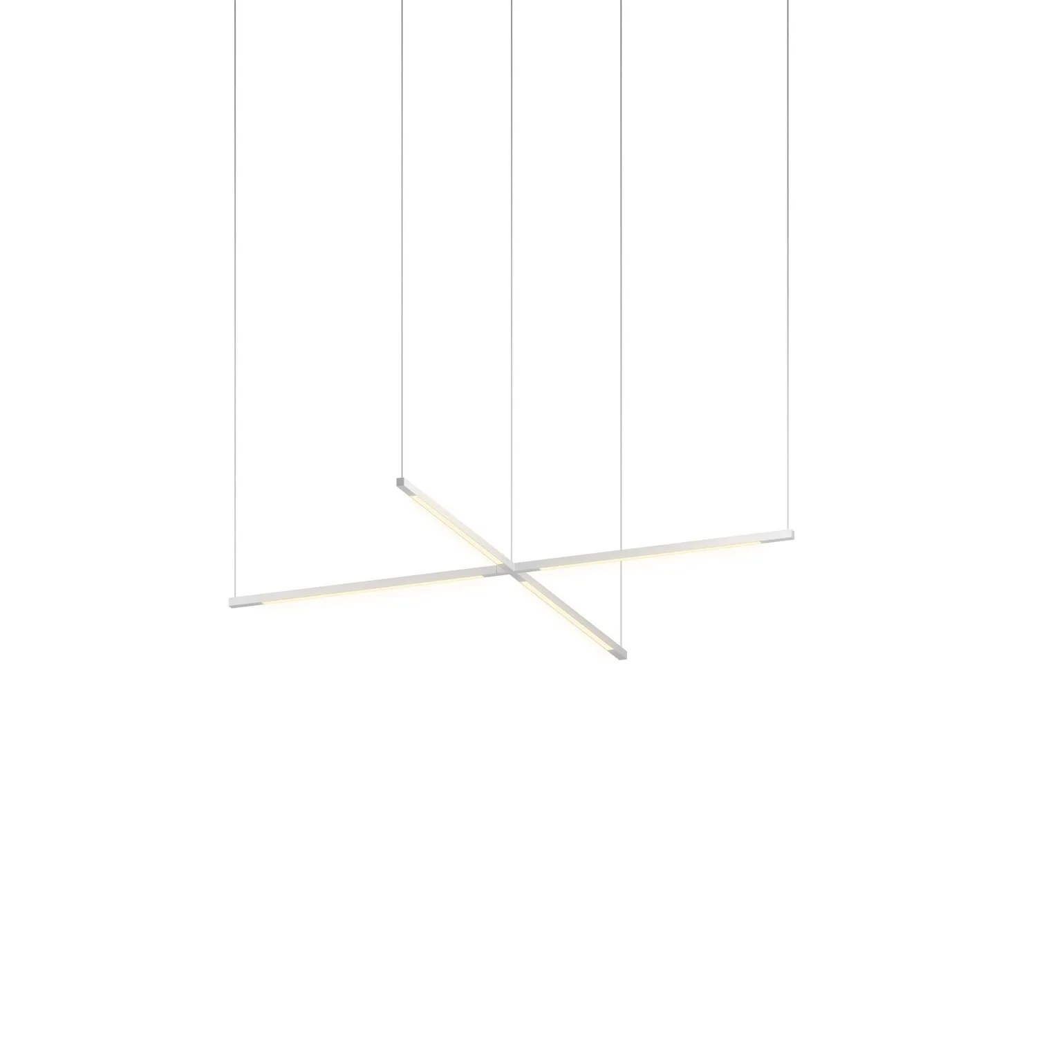 Z-Bar Pendant LED Pendant in Silver