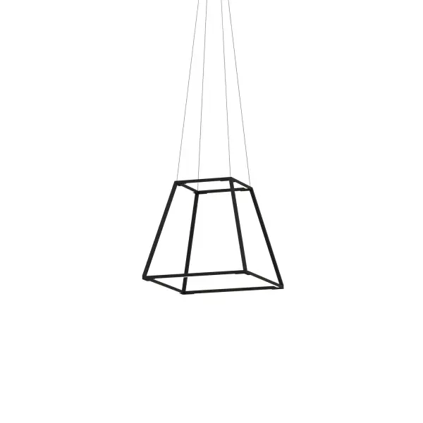 The Z-Bar Rise Square brings architectural sophistication to modern spaces with its tiered, geometric design. Each modular light bar rotates 360° independently, allowing customizable light direction and visual interest.