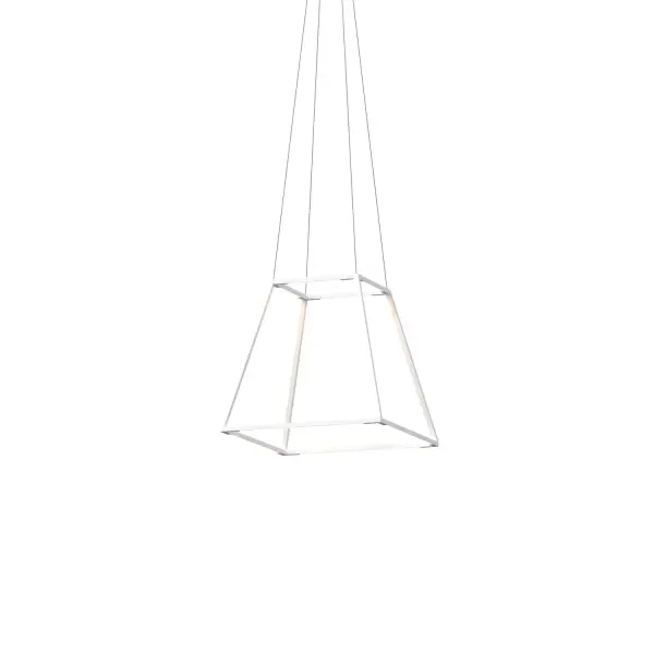 The Z-Bar Rise Square brings architectural sophistication to modern spaces with its tiered, geometric design. Each light bar rotates 360° independently, allowing customizable light direction. High CRI and warm 3000K LED output make it ideal for task-oriented spaces.