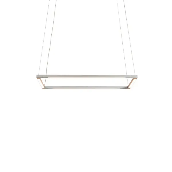 A contemporary architectural lighting solution featuring 4 rotatable LED bars in a square configuration. The modular design offers flexibility with dimmable integrated LEDs delivering bright, efficient illumination.