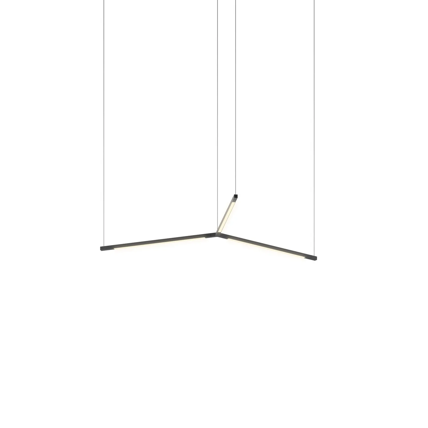 Z-Bar Pendant LED Pendant in Matte Black