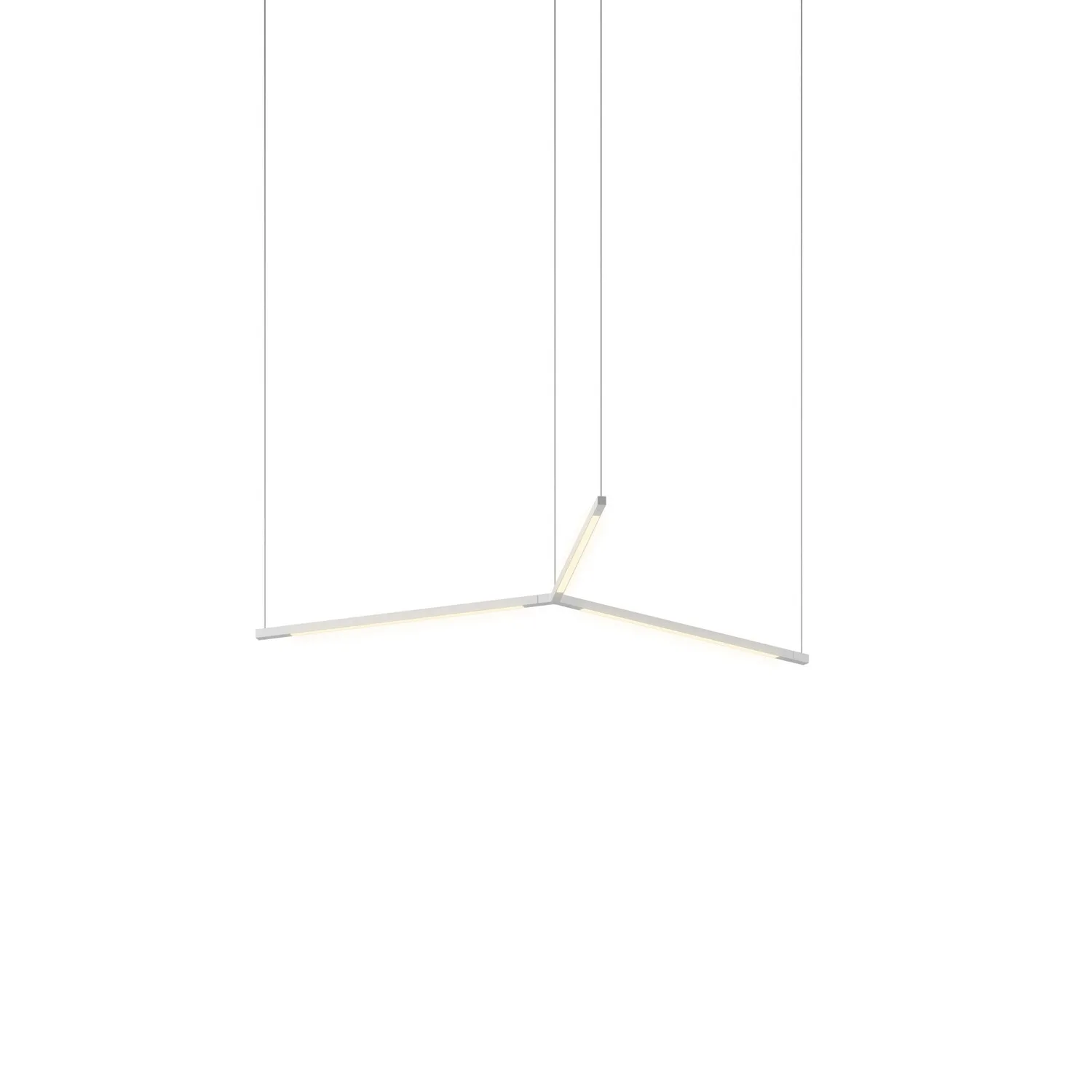 Z-Bar Pendant LED Pendant in Silver