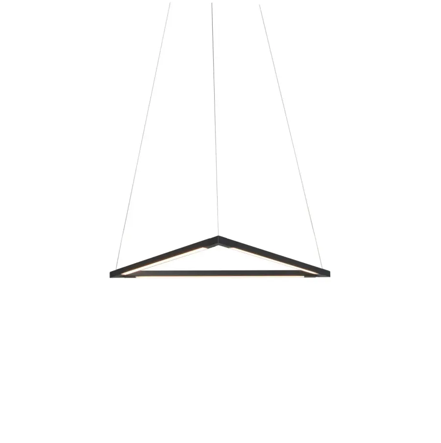 Z-Bar Pendant Bird LED Pendant in Matte Black