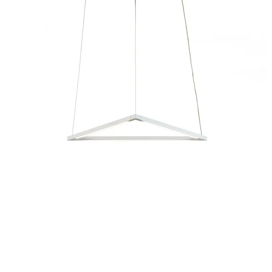 Z-Bar Pendant Bird LED Pendant in Matte White