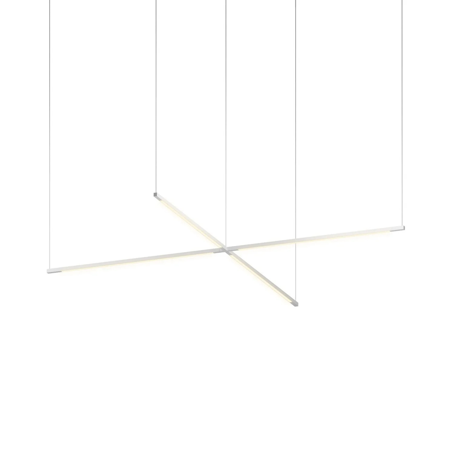 Z-Bar Pendant LED Pendant in Silver