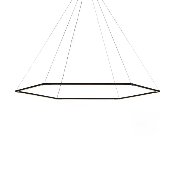 The Z-Bar Honeycomb pendant offers exceptional versatility with 6 independently rotatable LED light bars in a geometric configuration. Its architectural design and integrated LED technology make it ideal for modern spaces requiring both ambient and task lighting.