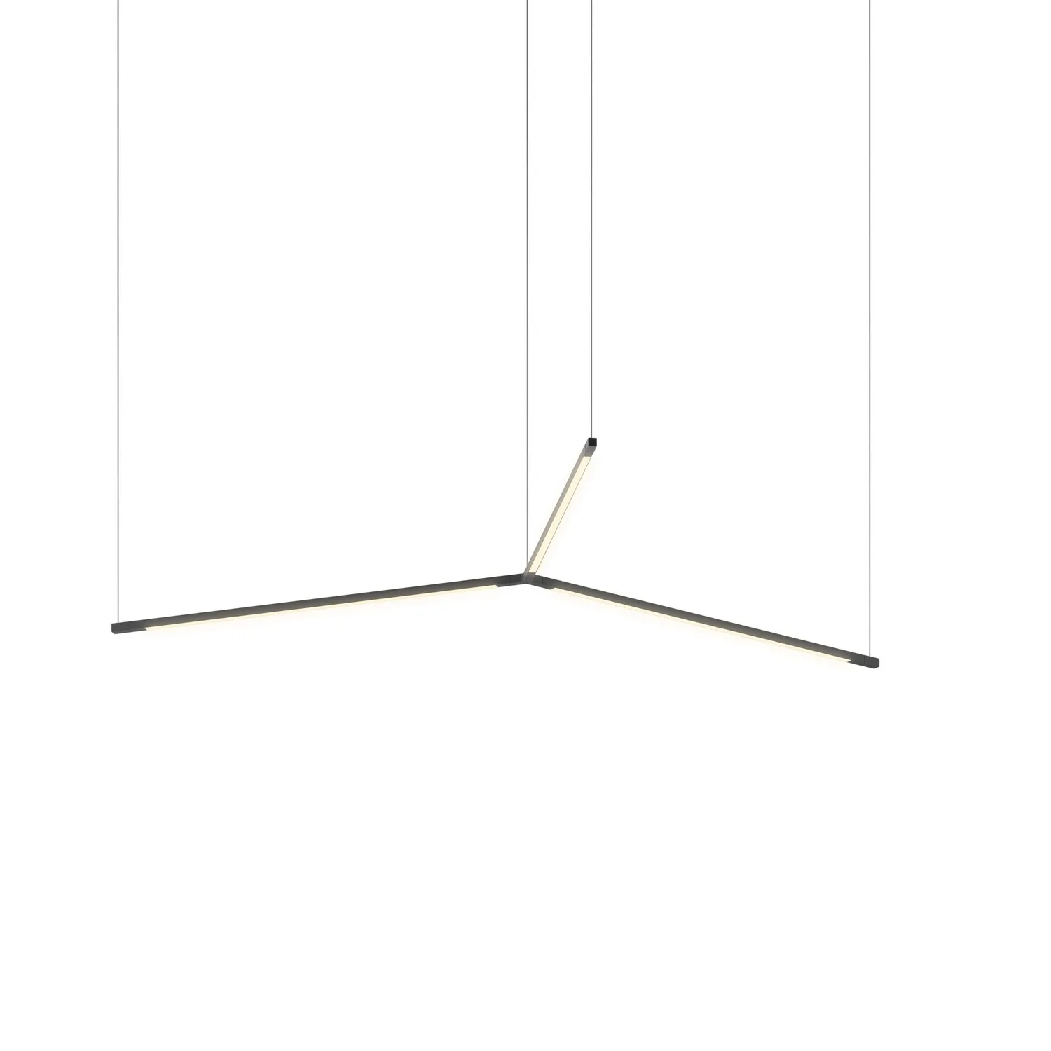 Z-Bar Pendant LED Pendant in Matte Black