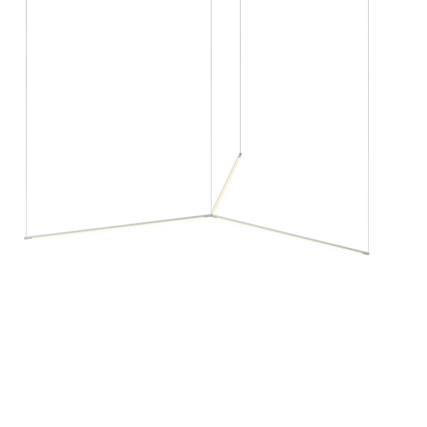 Z-Bar Pendant LED Pendant in Silver