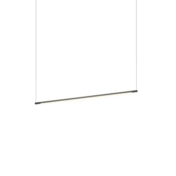 Z-Bar Pendant LED Linear Pendant in Matte Black