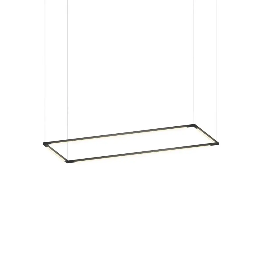 Z-Bar Pendant Rectangle LED Linear Pendant