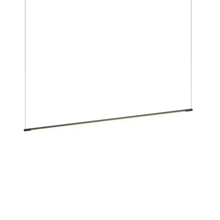 Z-Bar Pendant LED Linear Pendant in Matte Black
