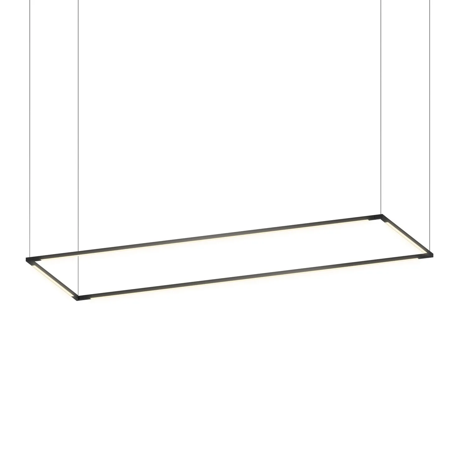 Z-Bar Pendant LED Pendant in Matte Black