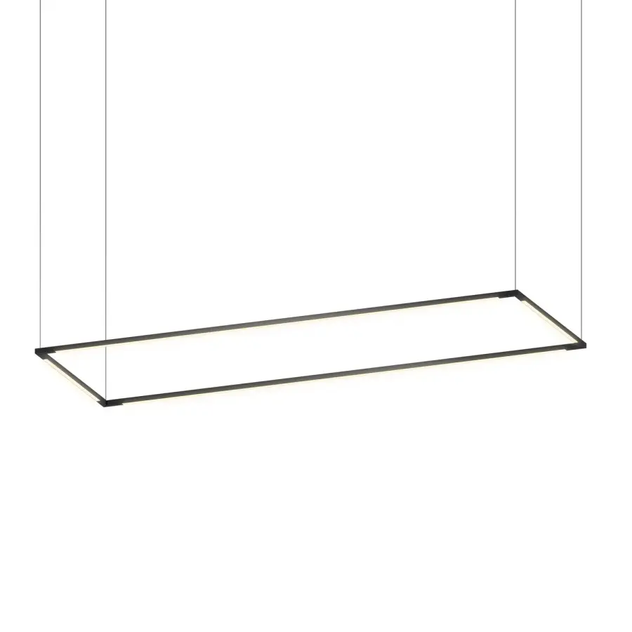 Z-Bar Pendant Rectangle LED Linear Pendant