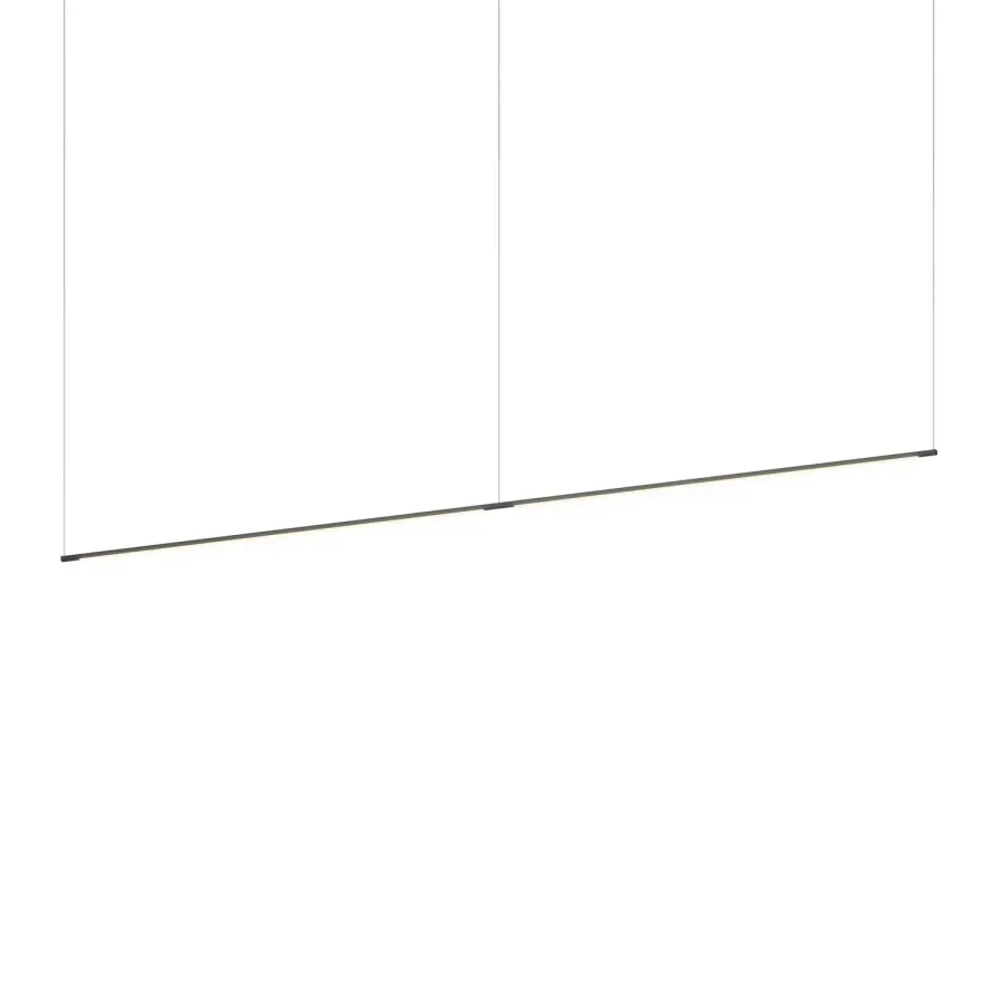 Z-Bar Pendant LED Linear Pendant in Matte Black