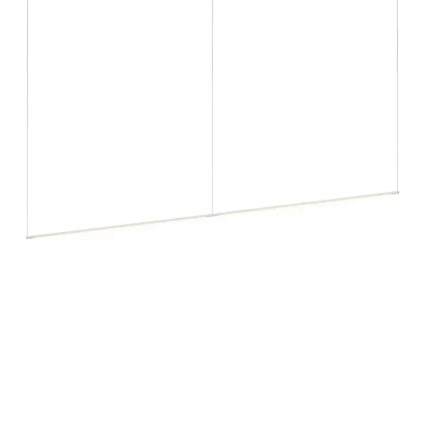 Z-Bar Pendant LED Linear Pendant in Silver