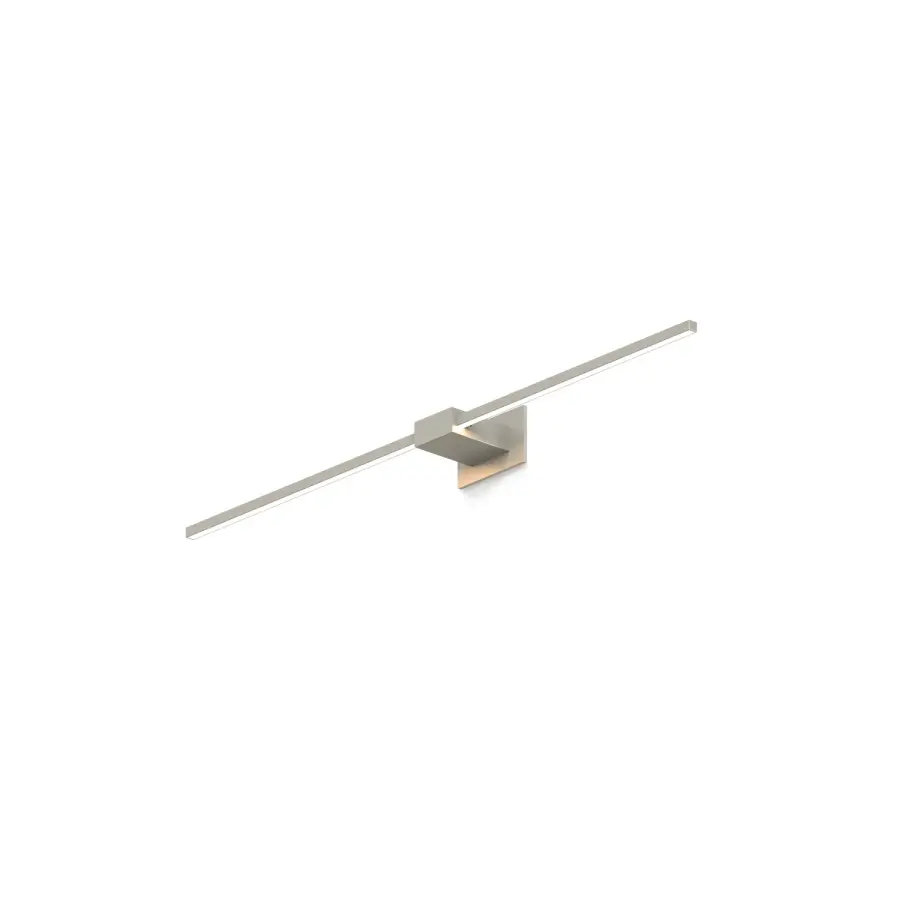 Z-Bar 36" LED Wall Sconce in Brushed Nickel