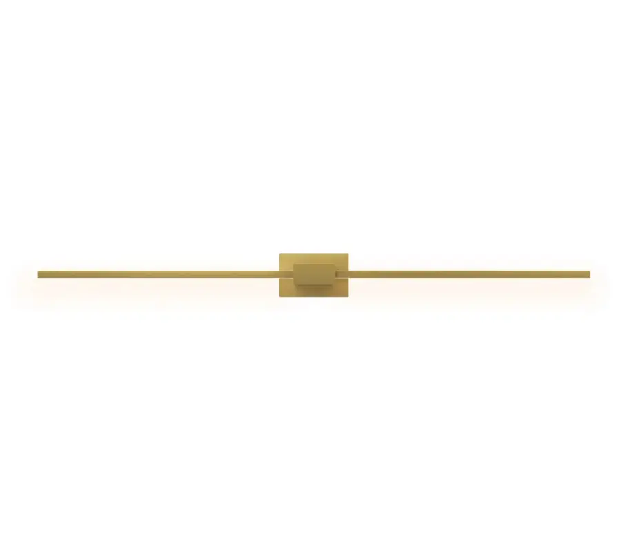 Z-Bar 36" LED Wall Sconce in Gold