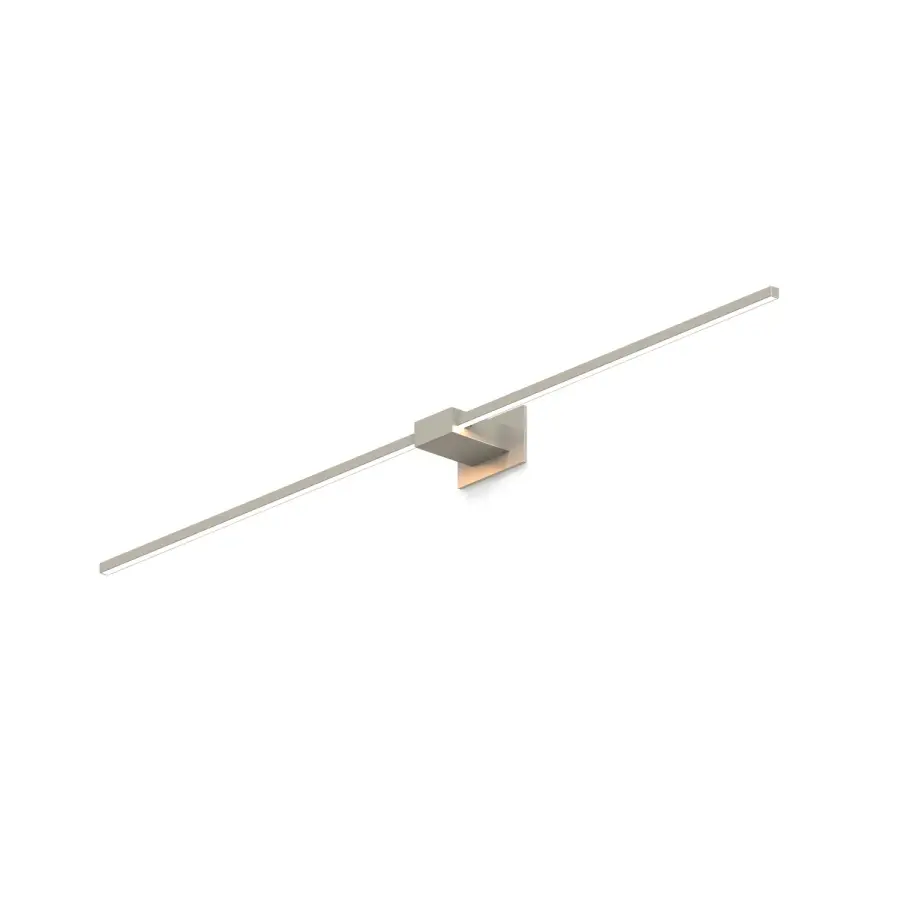 Z-Bar 48" LED Wall Sconce in Brushed Nickel