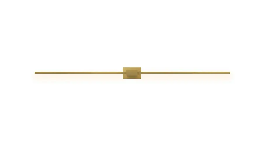 Z-Bar 48" LED Wall Sconce in Gold