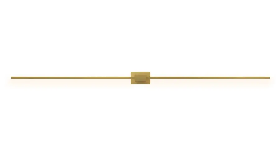 Z-Bar 60" LED Wall Sconce in Gold