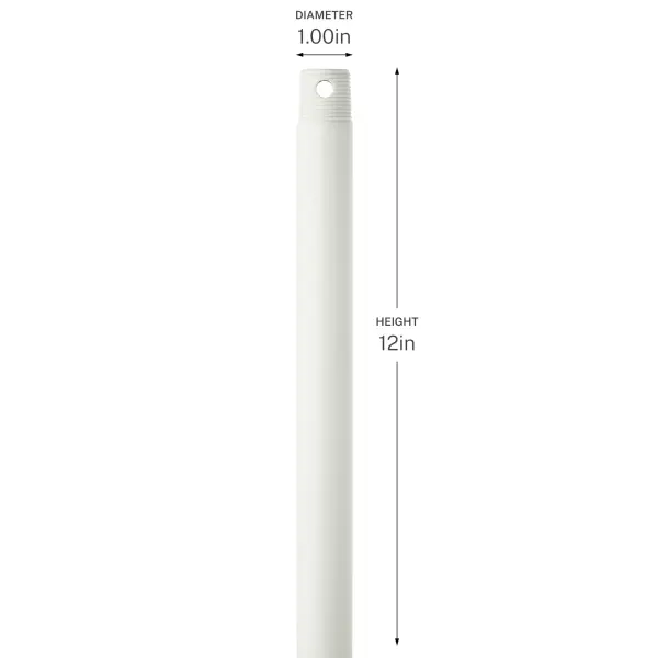 12" Downrod in Champagne Bronze - Image 10